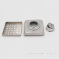 square stainless anti odor floor drain